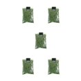 thumbnail image 1 of relayinert Scène Accessoires Feuille Micro Paysage Feuilles Modèle pour Table Sable Train Verdâtre 50ml 5Set, 1 of 6