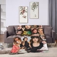 thumbnail image 4 of Blanket Millie Bobby Brown Throw Flannel Blankets Ultra-Soft Micro Fleece Blanket Warm Cozy Plush Gift for Room Decoration Sofa,Office Bed car Camp Couch Beach50"x40", 4 of 7