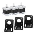 thumbnail image 1 of 12V Stepper Motor, Replacement Stainless Steel Bipolar Stepping Motor  For Monitoring Equipment For Textile Machinery, 1 of 8
