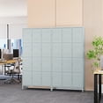 thumbnail image 2 of AUHUP Metal Locker for Employees with lock, Industrial Steel Storage Locker for School Gym Home Office Staff, Gray-12 Doors Metal Storage Cabinet, 2 of 10