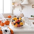 thumbnail image 5 of Pumpkin Shaped Glass Fruit Bowl with Lid, Multipurpose Serving and Storage Container for Candy Snacks, Halloween Thanksgiving Table Decoration for Kitchen Dining Party and Family Gatherings, Clear, 5 of 9