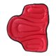 thumbnail image 5 of Cojín de asiento de motocicleta acolchado grueso y práctico de cuero PU y esponja Rojo, 5 of 9