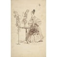 thumbnail image 3 of Pierre-Numa Bassaget 16x24 Black Modern Framed Museum Art Print Titled - Costume Design (1836-37), 3 of 5