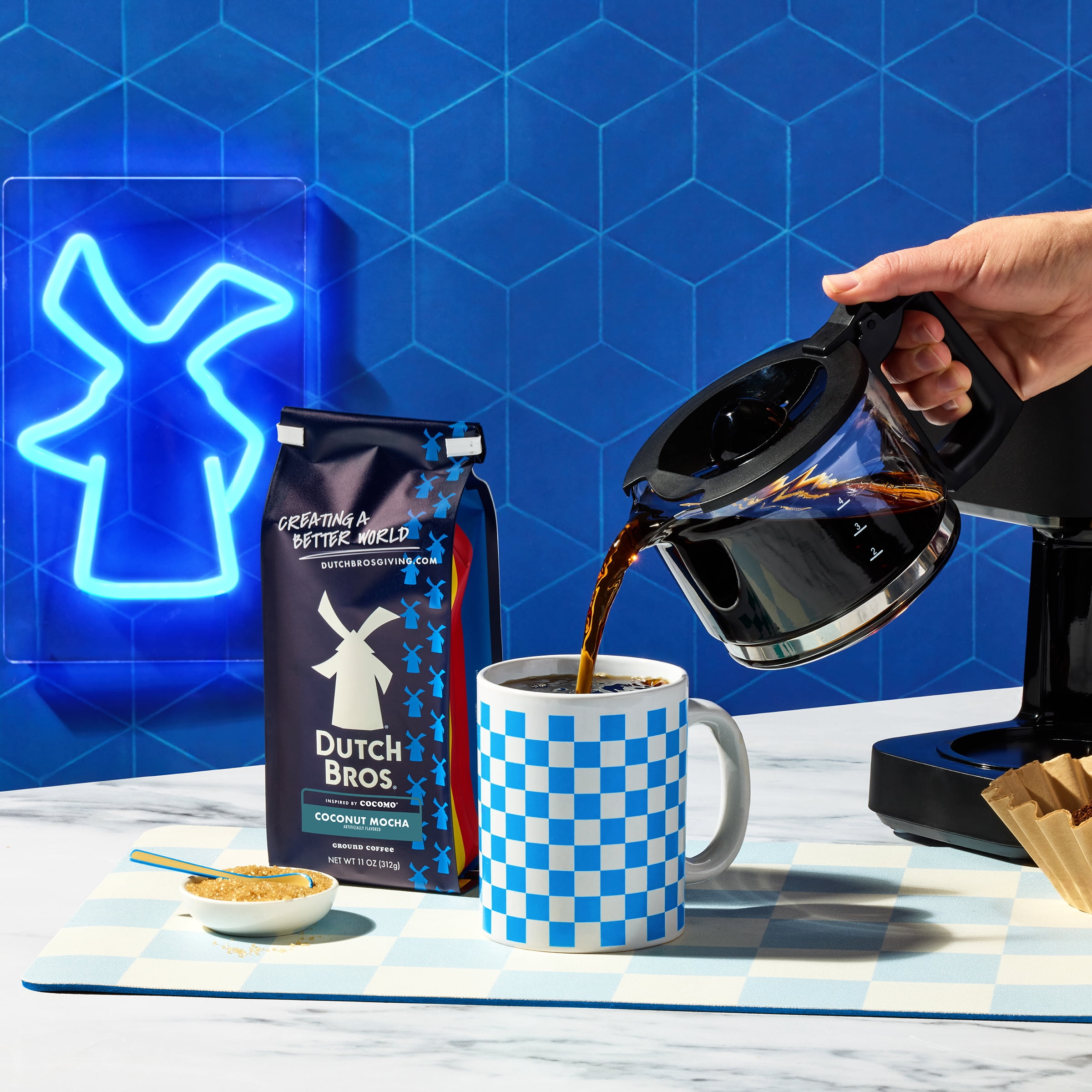 Dutch Bros® Coconut Mocha Ground Flavored Coffee Inspired by Cocomo®, Bagged 11oz