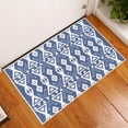 thumbnail image 1 of 2 x 3 Foot Heavy Duty Low Pile Area Rug - Ultra-Thin Non Slip Area Rug - Washable Cotton Indoor Rug for Front Door Foyer Rug for Entryway, 1 of 7