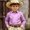 F181-Purple, variant on FYDUU Kids Boys Cowboy Shirts Western Retro Button-Down Shirt Printed Long Sleeve Shirts For Boys Festival Party Tops Casual Dressy Blouses 6-7 Years
