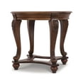 Signature Design by Ashley Norcastle Traditional Round End Table, Dark