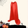 thumbnail image 2 of Yuncity Halloween Unisex Hoodless Cape Long Costume With Tie Closure Fall Solid Color Lightweight Cosplay Outfit Party, 2 of 4