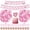 Pink, variant on Event Decorations,HAPPY MOTHER'S DAY Balloon Set Decoration Mother’s Day Banners Cake Toppers For Mother's Day Hot Glitter Happy Mother's Day Banner Cake Topper Mother's Day