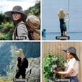 thumbnail image 7 of Minzimin 1Pack Sun Hats for Men Women with Neck Flap UPF 50+ UV Protection Wide Brim Bucket Hat Safari Hiking Fishing Hats, 7 of 7