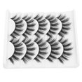 thumbnail image 4 of Pestañas Postizas Rizadas, Pestañas Postizas De Maquillaje Juego De Pestañas Postizas Suaves 5 Pares De Pestañas Postizas Para Maquillaje De Mujeres Y Niñas ANGGREK Otros, 4 of 8