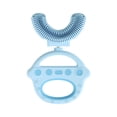 thumbnail image 1 of Children'S U-Shape Toothbrush For 360° Thorough Cleansing Whitening Massage Toothbrush U- Type Modeling Toothbrush,Blue Manual Toothbrush, 1 of 7