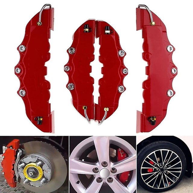 Cubierta de pinza de freno LIUXGMXG estilo 3D kit universal para automóvil
