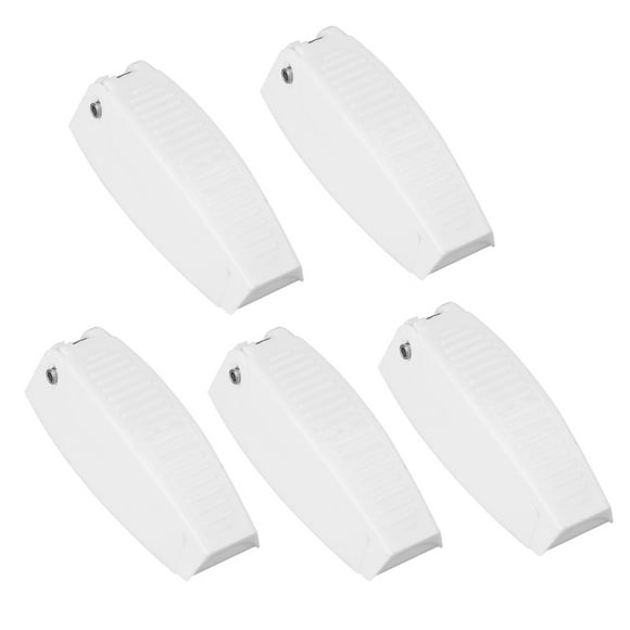 Door Catch Holder Latch, White 5 Pcs RV Door Hatch, For RV Trailers Campers Use