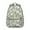 Maltese Dog, variant on Grey Dog Paw Footprint Backpack for School,Cute School Bag,Schoolbag with Adjustable Shoulder Straps & Padded Back,15.3"x11"x7.1".﻿