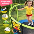 thumbnail image 2 of Trampolin para Niños Brincolin Infantil LITTLE MONKEY 142cm Multijuego con Proteccion Acero Reforzado, 2 of 8
