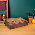 thumbnail image 4 of CATIEBYE Natural Wood Classroom Phone Organizer with Multifunctional Design for Home Light Brown Size 21Grid, 4 of 8