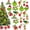 style 4, variant on Janrevotw 24 Pieces Christmas Tree Decorations - Christmas Hanging Decorations Decorations, Merchandise Gift Ideas Holiday Decorations Indoor Home Decorations