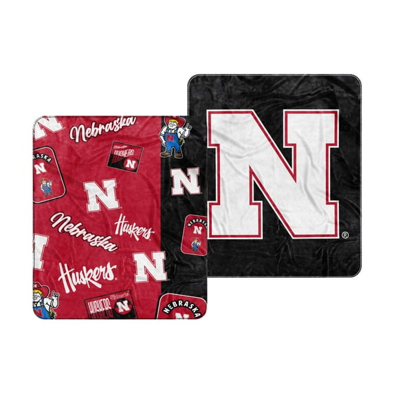 Nebraska Huskers 50- x 60- Dream Weave Throw Blanket
