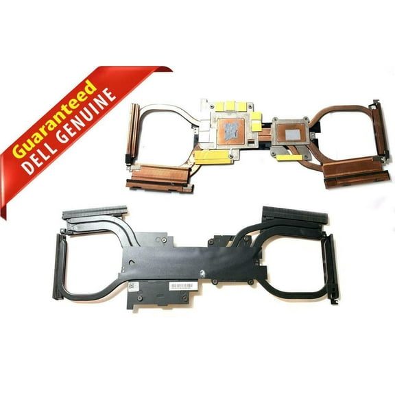 Dell Pn55p Alienware M15 Cooling Heatsink Without Fans (New)