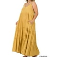 thumbnail image 2 of Spaghetti Strap Fit & Flare Plus Size Maxi Dress, 2 of 15