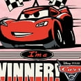 thumbnail image 3 of Disney's Cars - I'm A Winner - Toddler And Youth Raglan Graphic T-Shirt, 3 of 5