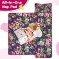 thumbnail image 4 of Pioneer Flower Floral Print Pattern Toddler Nap Mats for Kids Preschool,Sleeping Mat Bag or Kids,Toddler Sleeping Bag,Toddler Nap Mat or Daycare, 4 of 6