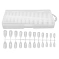thumbnail image 3 of 240pcs Transparent Nail Tips Fake Nail Extension Patch DIY Nail Art Artificial Fake Nail, 3 of 14