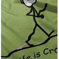 thumbnail image 4 of Life is Crap Gum On Shoe Funny Shirt Sarcastic Gift Idea Cool T-Shirt Tee, 4 of 7