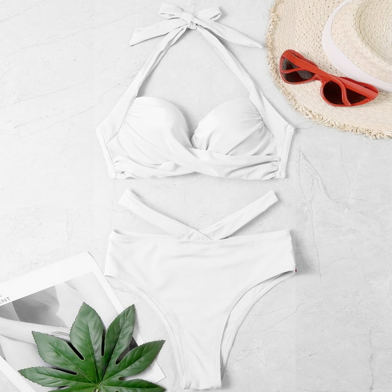 Walmart white sale bathing suit
