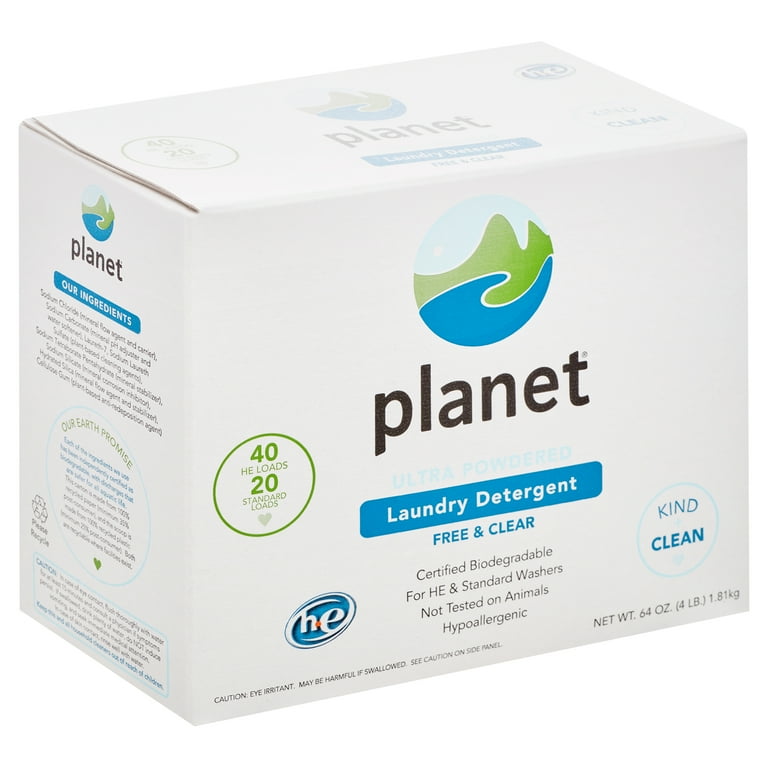 Planet Ultra Powdered Laundry Detergent 64 oz. Walmart