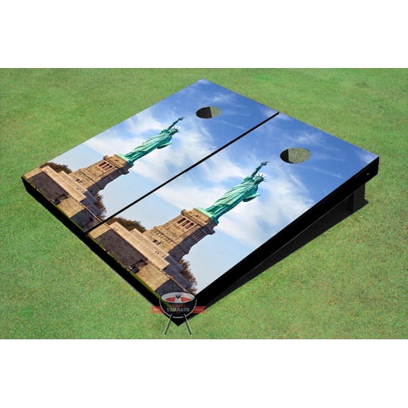 Statue of Liberty #2 Theme Cornhole Boards