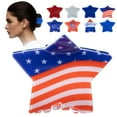thumbnail image 4 of Elegant Alphabet Star Hair Clips - Gold Powder Solid Color Barrettes for Jewelry Style, 4 of 4
