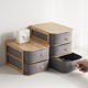 thumbnail image 1 of Caja De Almacenamiento De Escritorio, Cajón Multicapa, Caja Organizadora De Madera De Bambú Para Oficina, Cajones De Almacenamiento Impermeables Para Dormitorio Moyic HA021662-00, 1 of 6