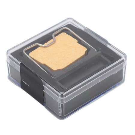 

Black Mini Soldering Iron Stand Holder with Sponge Storage Heat Insulation - Portable Welding Accessory Color