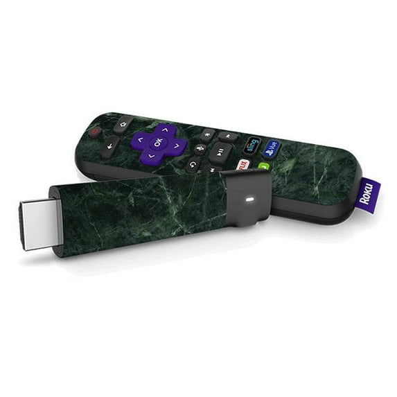 MightySkins ROSTSPL-Green Marble Skin for Roku Streaming Stick Plus - Green Marble