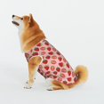 thumbnail image 4 of Pofeuu Strawberries Print Dog Clothes Fashionable Sleeveless Pet Vest Cotton Dog Shirt, Ideal for Small, Medium, and Large Breeds-4X-Large, 4 of 7