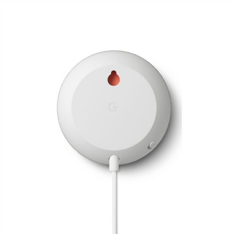 Google Nest Mini + Smart Plug 2nd Generation Smart Speaker - Snow 