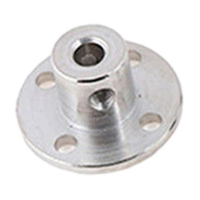 Tachiuwa Flange Coupling Connector High Hardness for DIY Model Shaft Connection Rigid Inner diameter 4mm