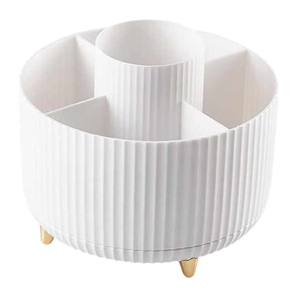 Portalápices de escritorio, soporte para pinceles de maquillaje, vaso para cosméticos, encimera de baño