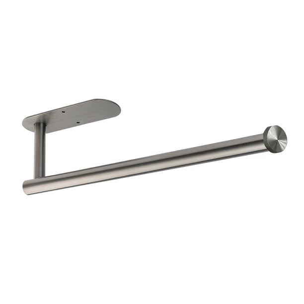 Promotion!Maojin Soporte para papel de cocina debajo del gabinete,soporte para papel de cocina autoadhesivo para encimera de cocina,montado en la pared