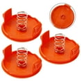 thumbnail image 4 of Mosiee Grass Trimmer Parts Lawn Mower Head Cap Garden Power Tools Accessories Brush Cutter Spool Line Cover Spool Cover, 4 of 9