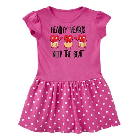 

Inktastic Healthy Hearts Gift Baby Girl Dress