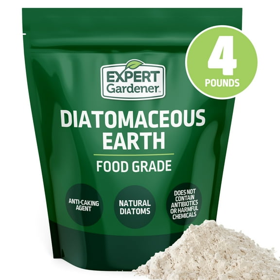 Expert Gardener Diatomaceous Earth Food Grade 4 lbs Bag