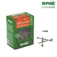 thumbnail image 2 of SPAX #8 x 2-1/2" Exterior Flat Head Deck Wood Screws Construction Torx T-Star Plus Pack of 5/620 Total /124 EA Pack Bit Included Rust Resistant, 2 of 5