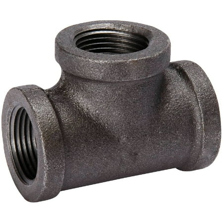 Southland 520-606HN 1-1/4 Black Straight Tee