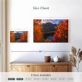 thumbnail image 4 of Elephant Stock Rocky Mountain Autumn Wall Art - Horizontal Canvas Wall Art - Living Room Wall Decor - Nature Canvas - Green And Red Decor By Darren White Photography - 24" x 16", 4 of 8