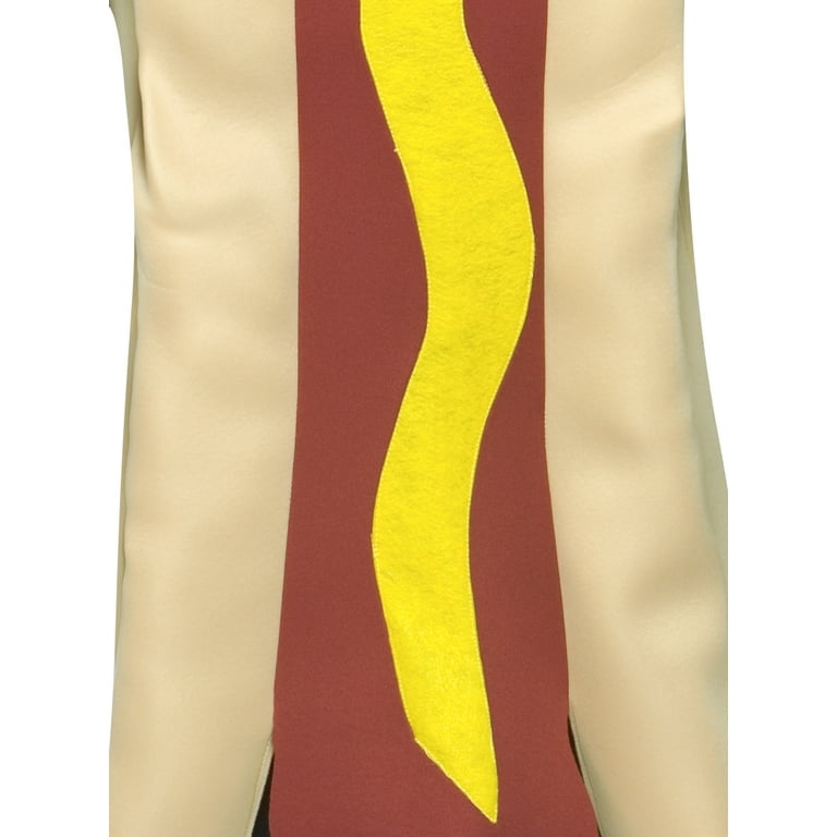 Hot Dog Halloween Costume Men's and Women's, Adult One Size