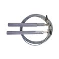 thumbnail image 2 of Offex Contemporary Adjustable Height Steel Jump Rope, Silver, 2 of 7