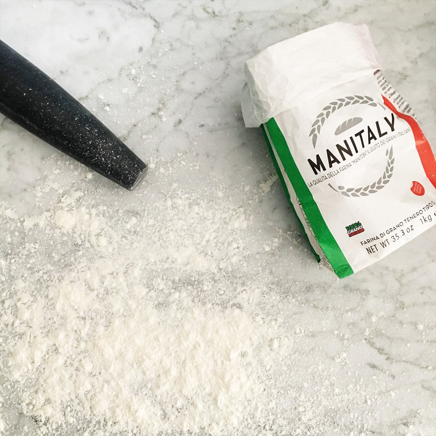 Manitaly Manitoba Type ?0? Flour Made with 100% Italian Wheat 2.2 Lbs (1 kg)